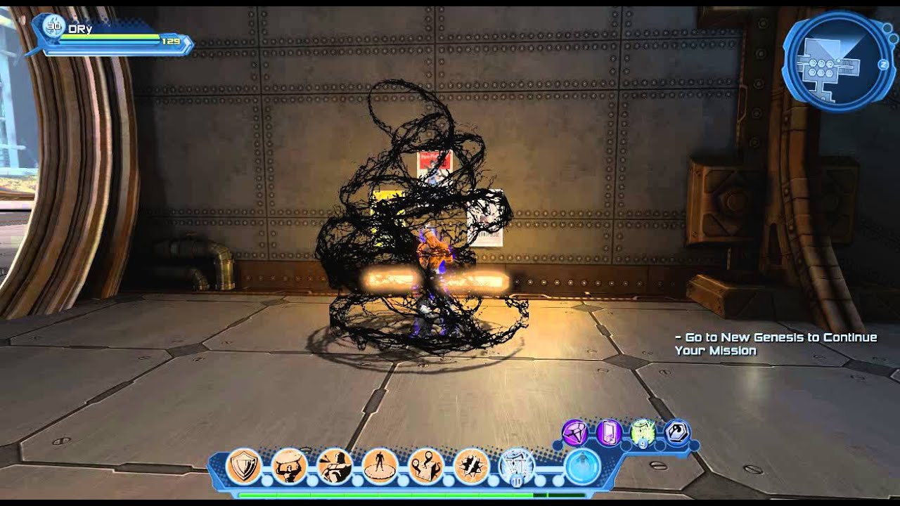 DCUO - Base Item (Black Lantern - Black Smoke Tornado!)