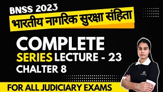 BNSS 2023 COMPLETE CHAPTER 8
