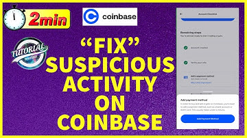 How to Fix Suspicious Activity On Coinbase | Coinbase Account Fixes 2022