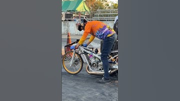 drag bike setting ninja kr150 super open FFA ton saleng
