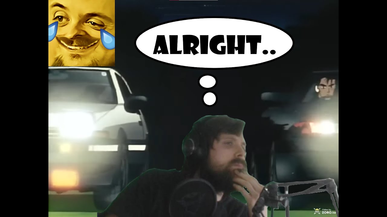 Forsen Reacts to Running In The 90's R32 Race Scene | Initial D First ...