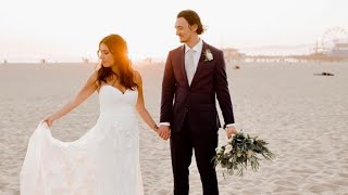 Carla &amp; Nick Wedding Film// Børns - Past Lives// Shutters on the Beach, Santa Monica Wedding