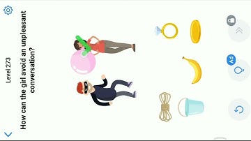 Easy Game Level 273 || How Can The Girl Avoid An Unpleasant Conversation.