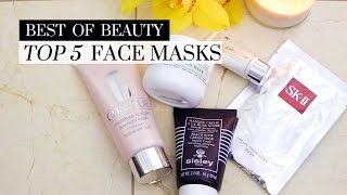 Top 5 Best Face Masks, best facial masks, best face masks, cleansing mask, moisturizing mask, sleeping mask