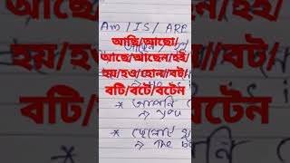 Am/Is/Are বাংলা অর্থ।।English grammar Related to Auxiliary verb