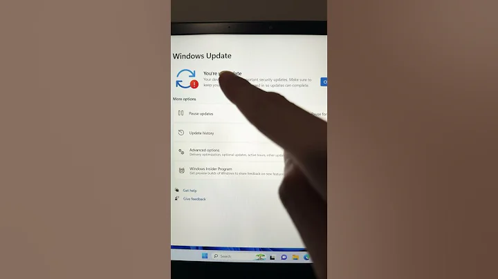 Windows 11 Update Error Message - How? #windows11 #windows #update #error #windows11updates