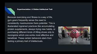 How Gym Rats Are Secretly Hidden Intellectuals (Ted Talk) How Gym Rats Are Secretly Hidden Intellectuals (Ted Talk)