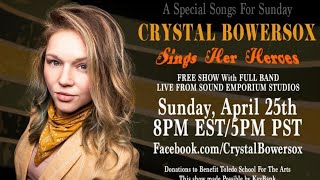 Crystal Bowersox Sings Her Heroes: A benefit for Toledo School of the Arts