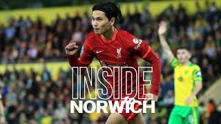 Inside Norwich: Norwich City 0-3 Liverpool | Minamino's double in the Carabao Cup