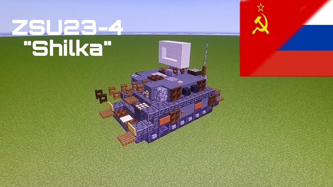 Tuto Minecraft ZSU23 4 Shilka