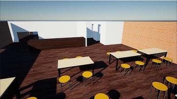 Quick Look: Demo restaurant concept 3D model update