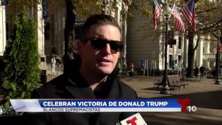 Blancos Supremacistas Celebran Victoria De Donald Trump