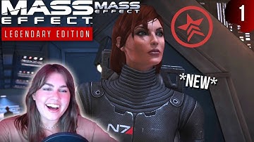 Renegade Run w/ Femshep 😈 | ME1 PART 1 | MASS EFFECT: LEGENDARY EDITION