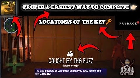 How to escape from prison in payback 2(Easiest way)||caught by the fuzz||@dee1entertainment364