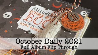 October Daily 2021 - Flip Through