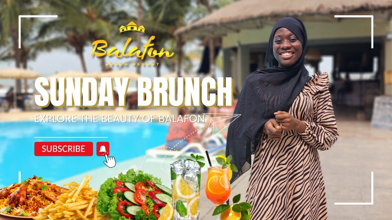 Experience the BEST Sunday Brunch at Balafon Beach Resort!