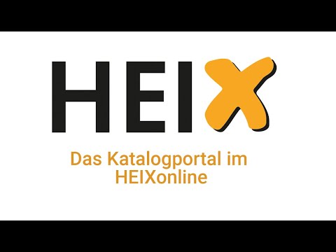Das Katalogportal im HEIXonline