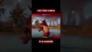 Han Solo mains in a nutshell #starwars #battlefront2 #starwarsbattlefront2 #hansolo #darthvader