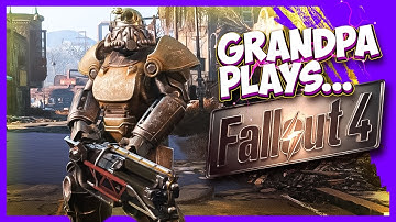 Lets Play Fallout 4 - Grandpa The Vault Dweller - Episode 7 - Searching For Recon Team