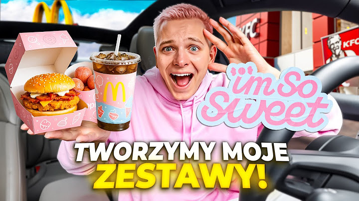 MÓJ WŁASNY ZESTAW W MC DONALD'S?!🍔🍭 TESTUJEMY MOJE ZESTAWY W FAST FOODACH 😱 | Dominik Rupiński