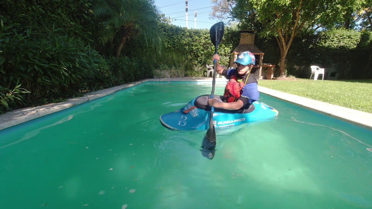 Episodio # 1 | Bow Stall Tutorial Kayak Freestyle. Mateo Tute Carbini.