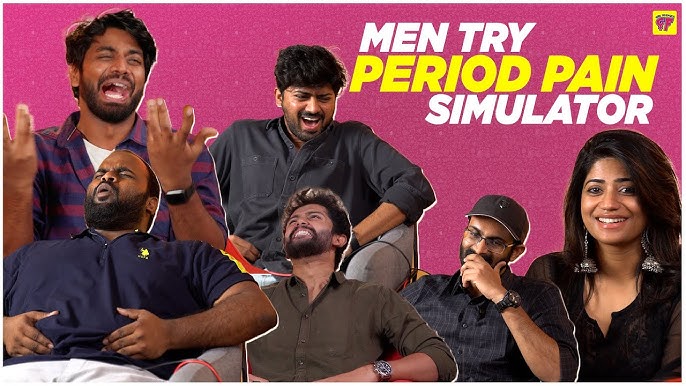 Videos: Men Can't Handle Period Pain Simulator on TikTok