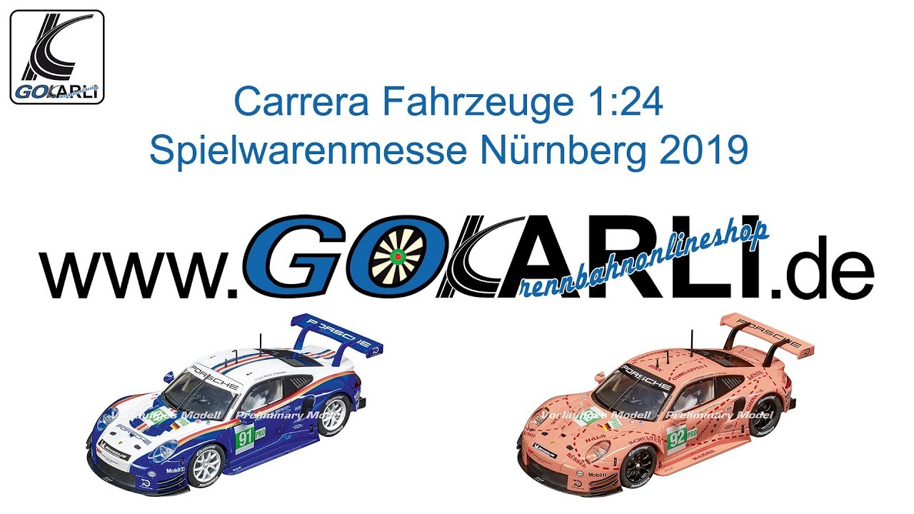 Carrera Digital 124 Autos Fahrzeuge Neuheiten News Spielwarenmesse Nurnberg 19 Von Gokarli Youtube