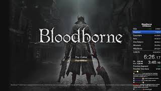 Bloodborne All Bosses Speedrun 1:06:38