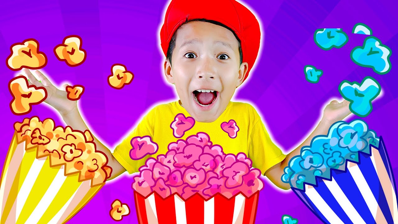 Yummy Popcorn Song | Kids Songs - YouTube