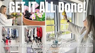 GET IT ALL DONE WITH ME | Cleaning, Decluttering & Spring Planting