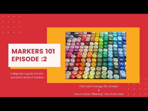 No Bleedthrough Alcohol Markers? YES REALLY WORKS! Must try Colouring Book  Hack 