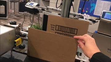 FoxJet ProSeries 384E High Speed Barcode Demonstration | ProPac.com