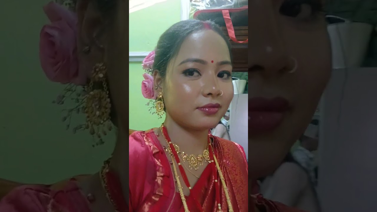 Bar biyar reception 🥰❤️                                  Mekup artist @munmirajkumari2688 