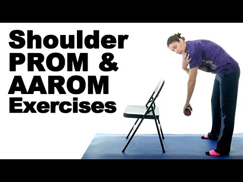 Shoulder Passive & Active Assisted Range of Motion Exercises - Ask Doctor Jo
