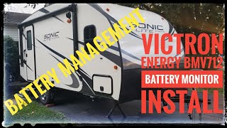 Victron Energy BMV712 -  Battery Monitor Install