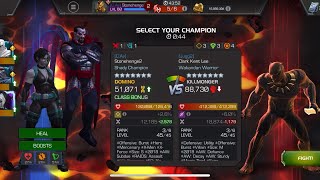 AW season 49 war #3 my first fights with horseman domino! #mcoc #marvelcontestofchampionsgame