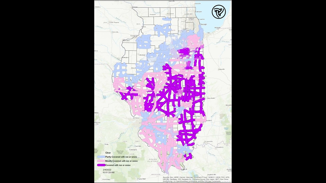 IDOT Winter Storm Landon (February 2022)