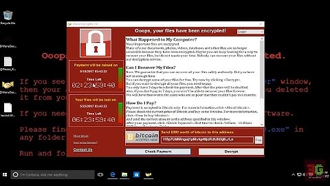 WannaCry Demo | How WannaCry Works/Attacks | WannaCry Ransomware