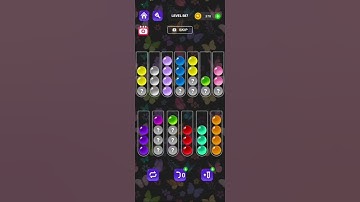 Ball Sort Master Level 587 #ballsortmaster #ballsortmastersolution #puzzlegame #gaming #games
