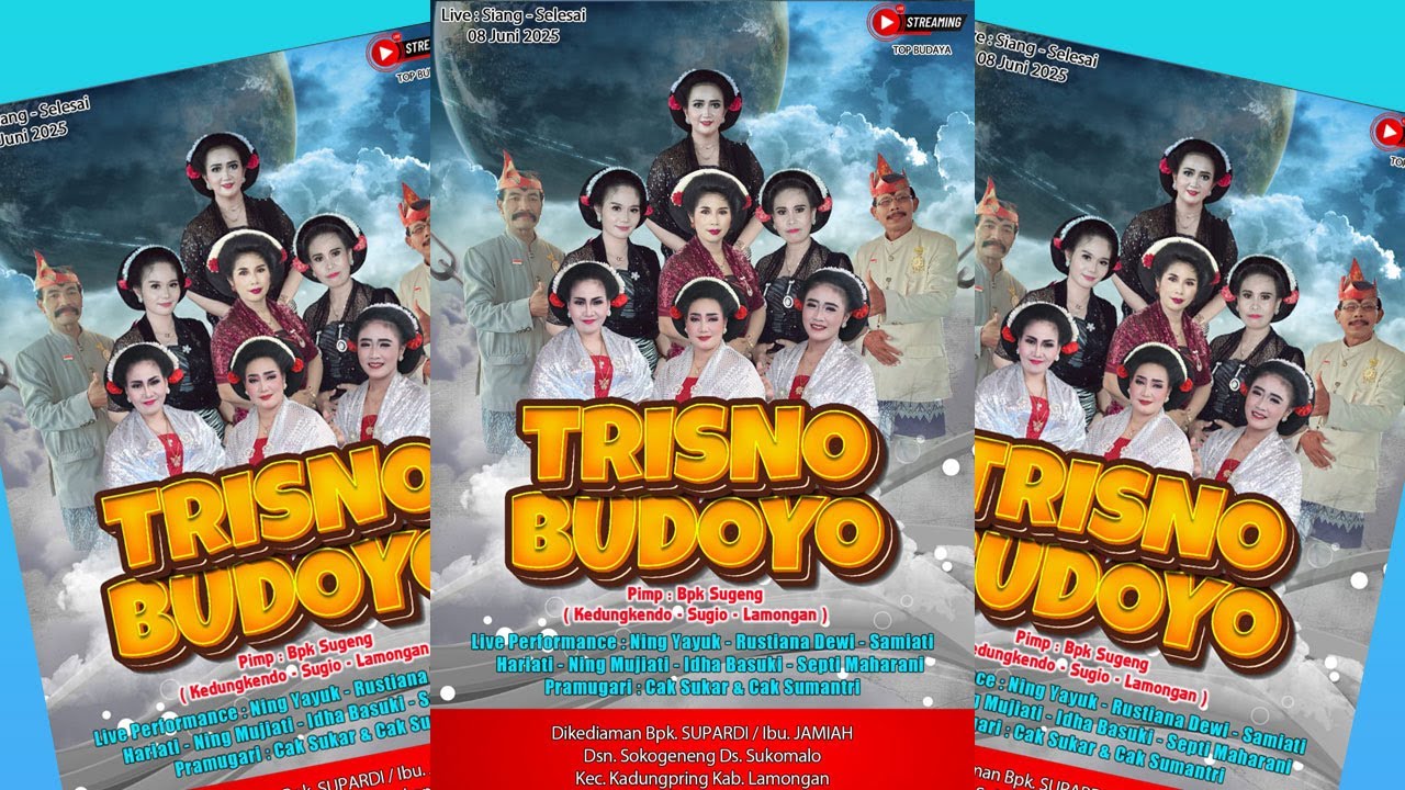 🔴📡LIVE gebyar Langen Tayub TRISNO BUDOYO Sokogeneng Sukomalo Kedungpring - MYR AUDIO