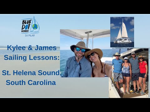 3500 Monkeys on this Island plus Sailing Lessons for Kylee & James - Blue Dot Voyages PILAR - EP46