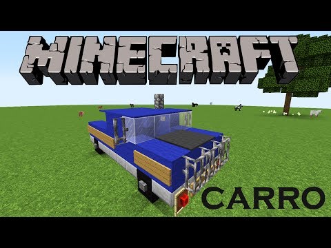 MINECRAFT- COMO FAZER PICK UP TRUCK/CARRO !!