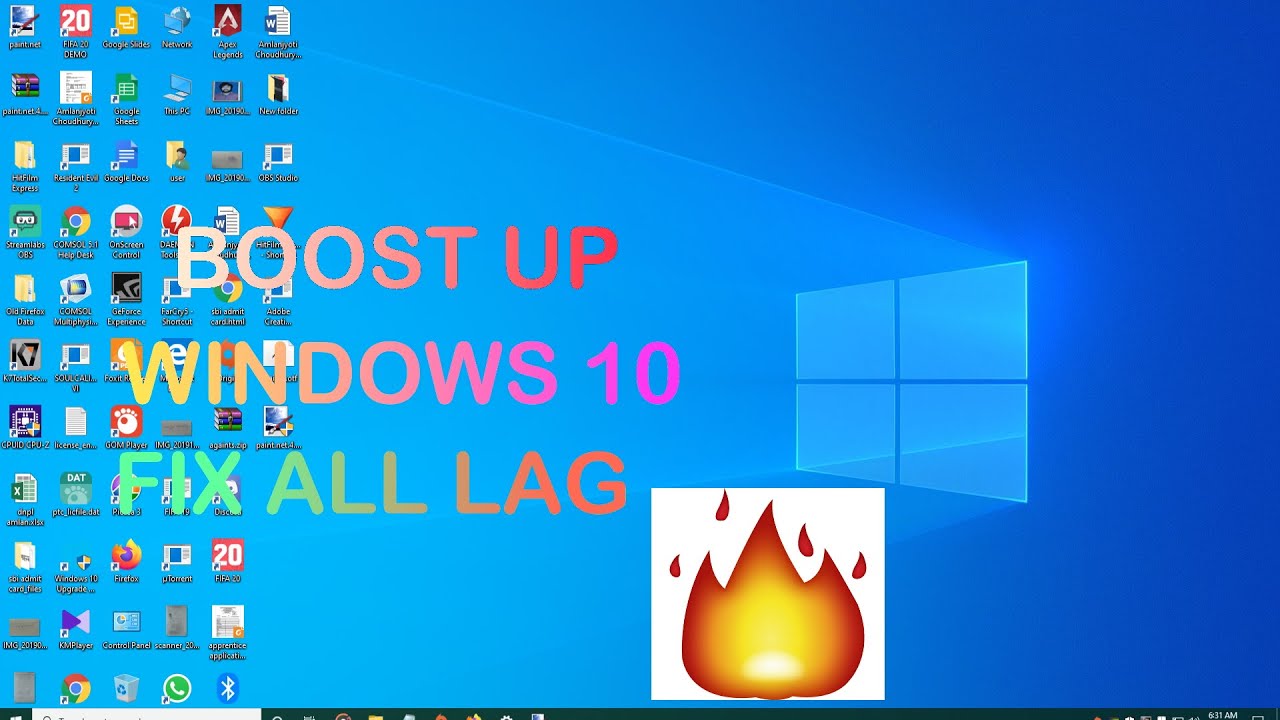 HOW TO SPEED UP YOUR PC WINDOWS 10 EASY TIPS With No Lag For GAMING 