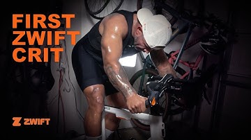 First Zwift Crit Experience: Harder Than I Thought…