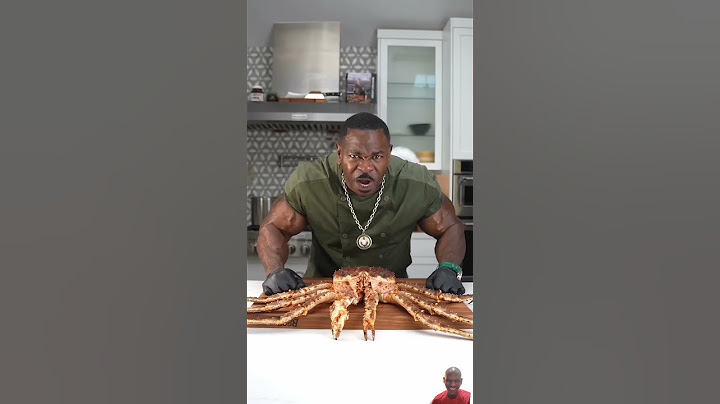 Nobody Bites #chef @ChefRush King Crab 🦀 @patrickzeinali #cooking #funny #italian #food #recipe