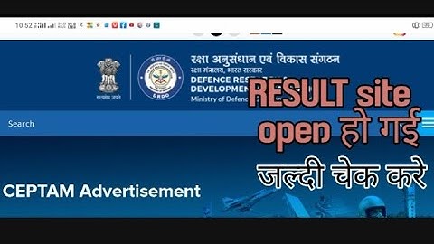 DRDO CEPTEM 10 STA B RESULT 2022 live proof dekho kese dekhna hai प्रॉब्लम solve हो गई #drdoceptam10