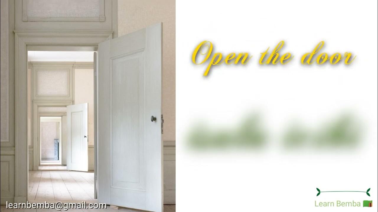 how-to-say-door-in-bemba-learnbemba-ichibemba-icibi-ichibi