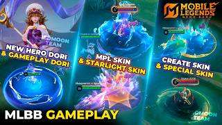 Gameplay New Hero Dori Optimized All Skins Kadita Mpl Kadita Create Kadita Starlight Kadita
