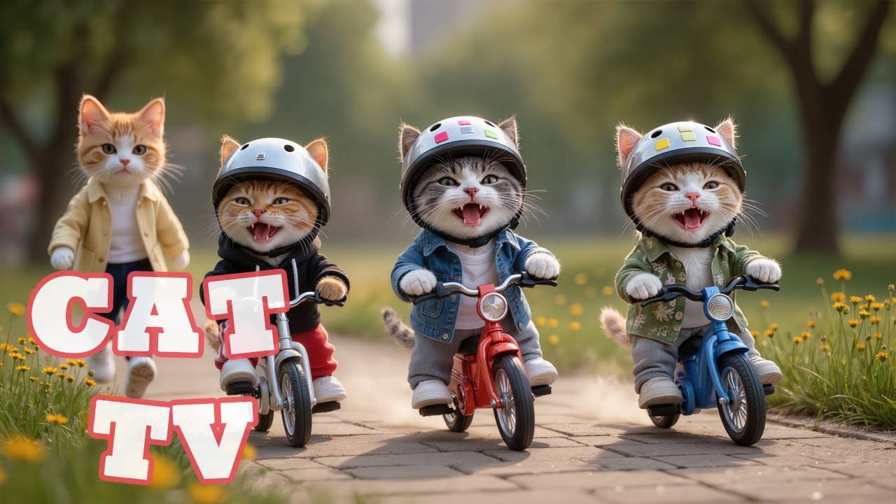 Cat TV for Cats to Watch 😺 Relaxing Music for Anti Anxiety Cats 😺 Healing Music for Stress Relief