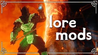 fixing Skyrim's LORE with Mods